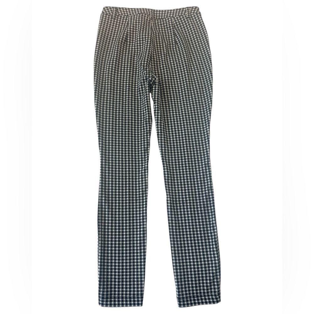 Anthropologie Maeve Gingham Plaid Slim Fit Pants - Picture 7 of 11